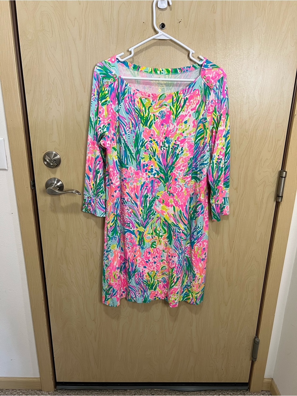Lilly Pulitzer multicolor tropical print dress